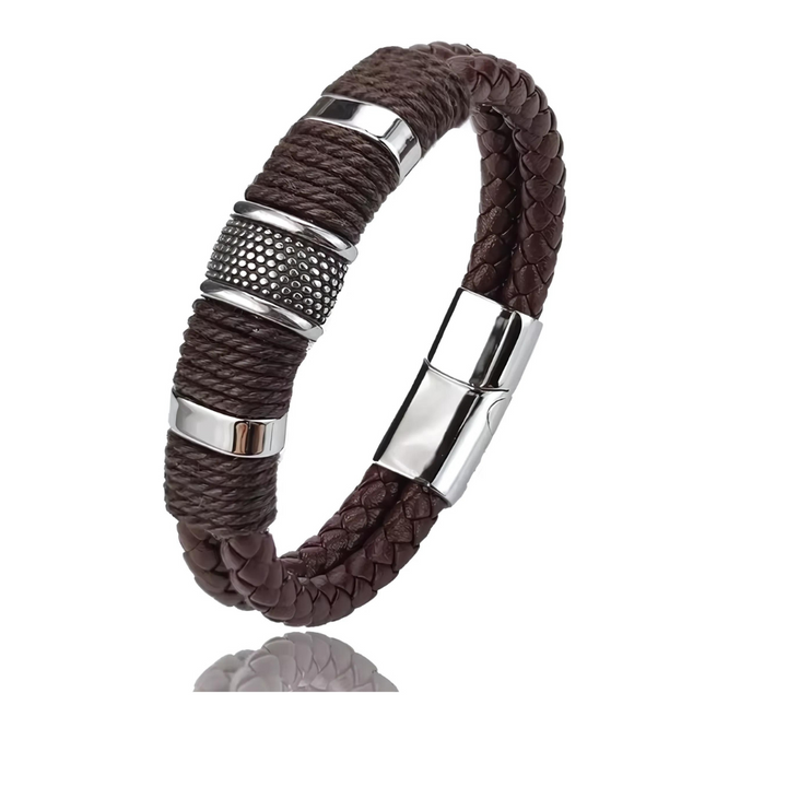 pulseira-masculina-de-couro-silver-brown-01